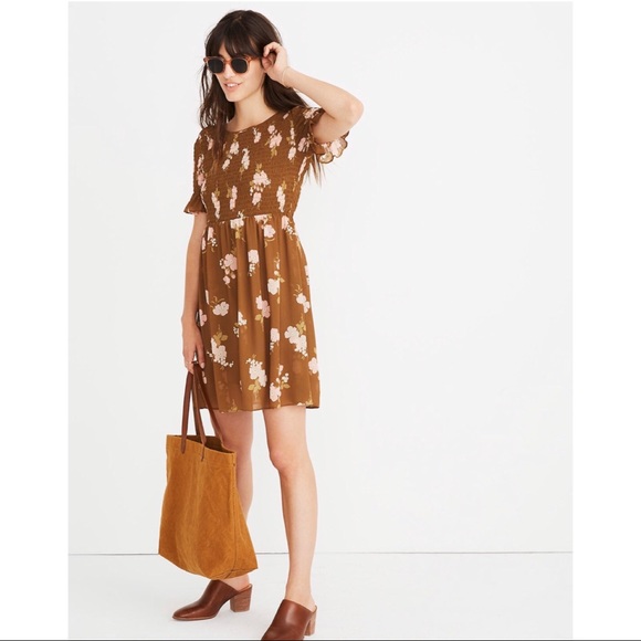 Madewell Dresses & Skirts - Madewell Smocked Top Dress